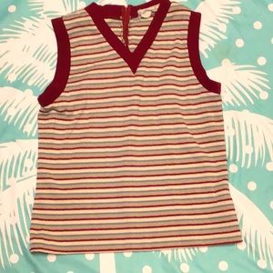 Vintage, Center Stage, sleeveless blouse